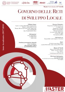 Locandina - Governo reti sviluppo locale 2017-18