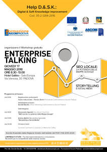 locandina workshop Enterprise talking